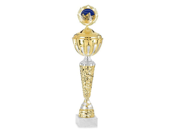 Pokal mit auffälligem Fuß in 5 Größen