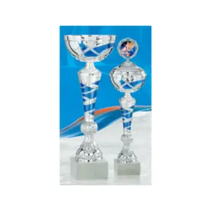 Pokalserie FR1970 Silber mit blau