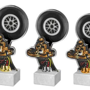 Acryl-Pokal Kart vor Reifen BA 98:44 in 3 Größen
