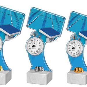 Acryl-Pokal Startblock vor Becken BA 98:46 in 3 Größen